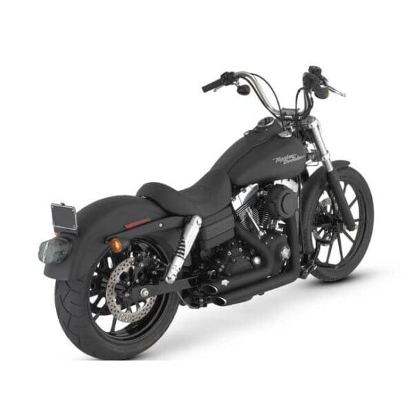 HARLEY-DAVIDSON-DYNA-VANCE-HINES-SHORTSHOTS-BLACK-06-11-292380249166