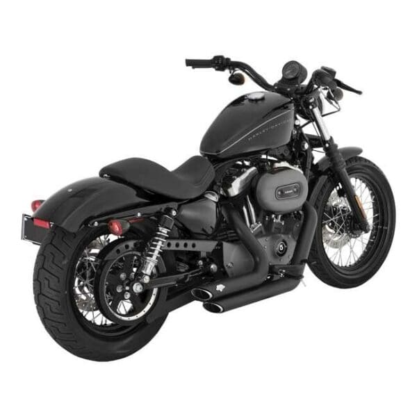 HARLEY-DAVIDSON-SPORTSTER-VANCE-HINES-SHORTSHOTS-BLACK-04-13-292379375037